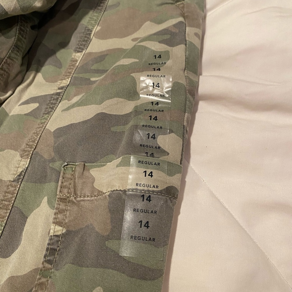 American Eagle Outfitters Green Camouflage pants